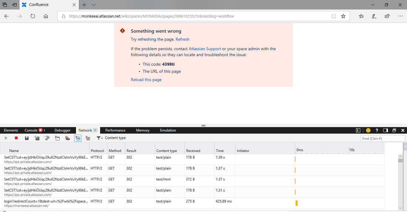 getting error on edge browser.png getting error on edge browser.png