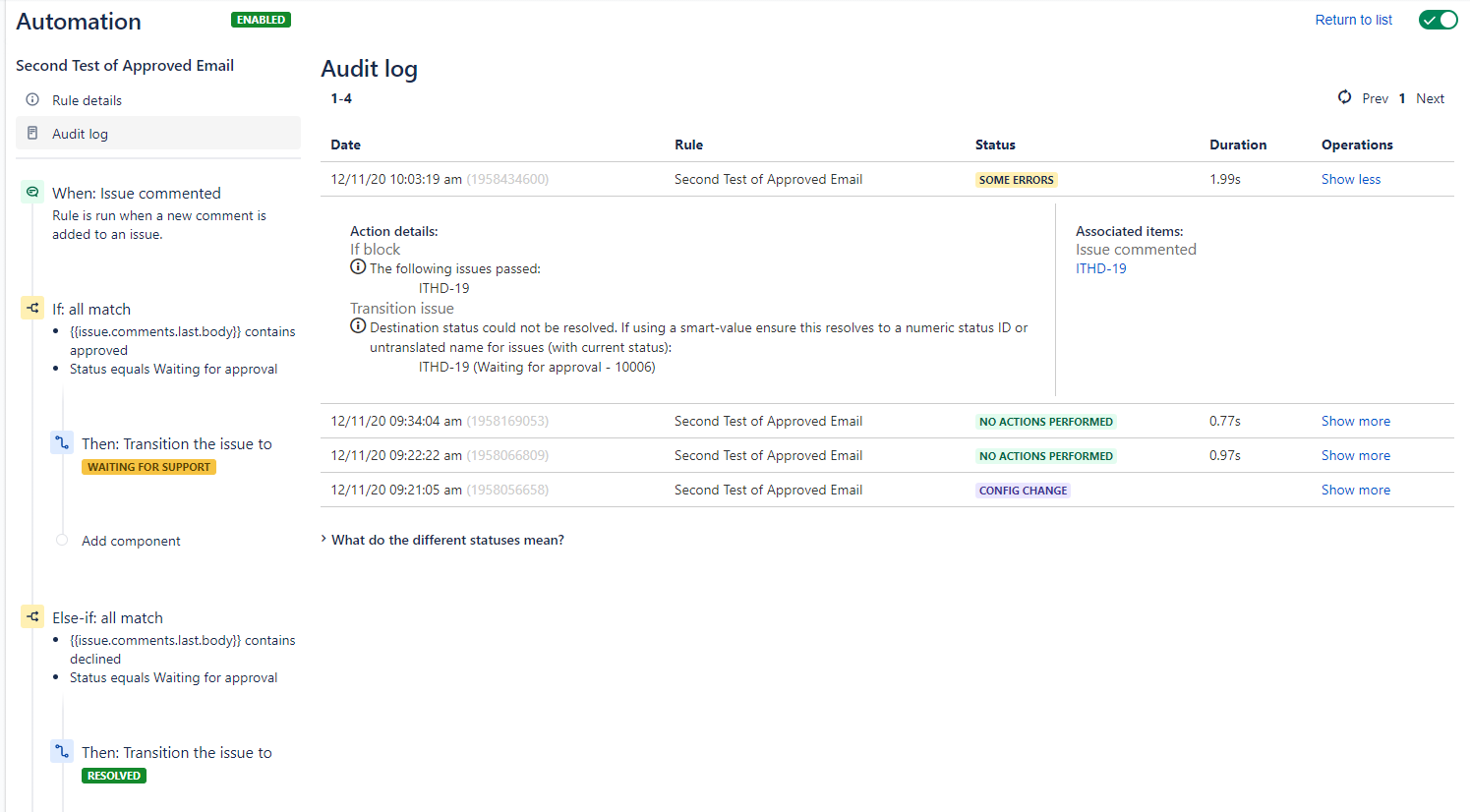 automation rule - service request with approval.PNG automation rule - service request with approval.PNG