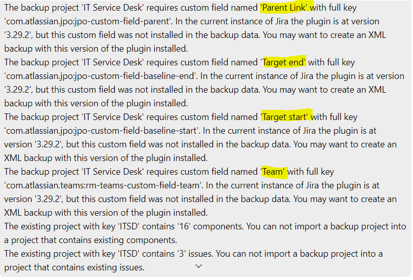 ITSD Project Migration error.PNG ITSD Project Migration error.PNG