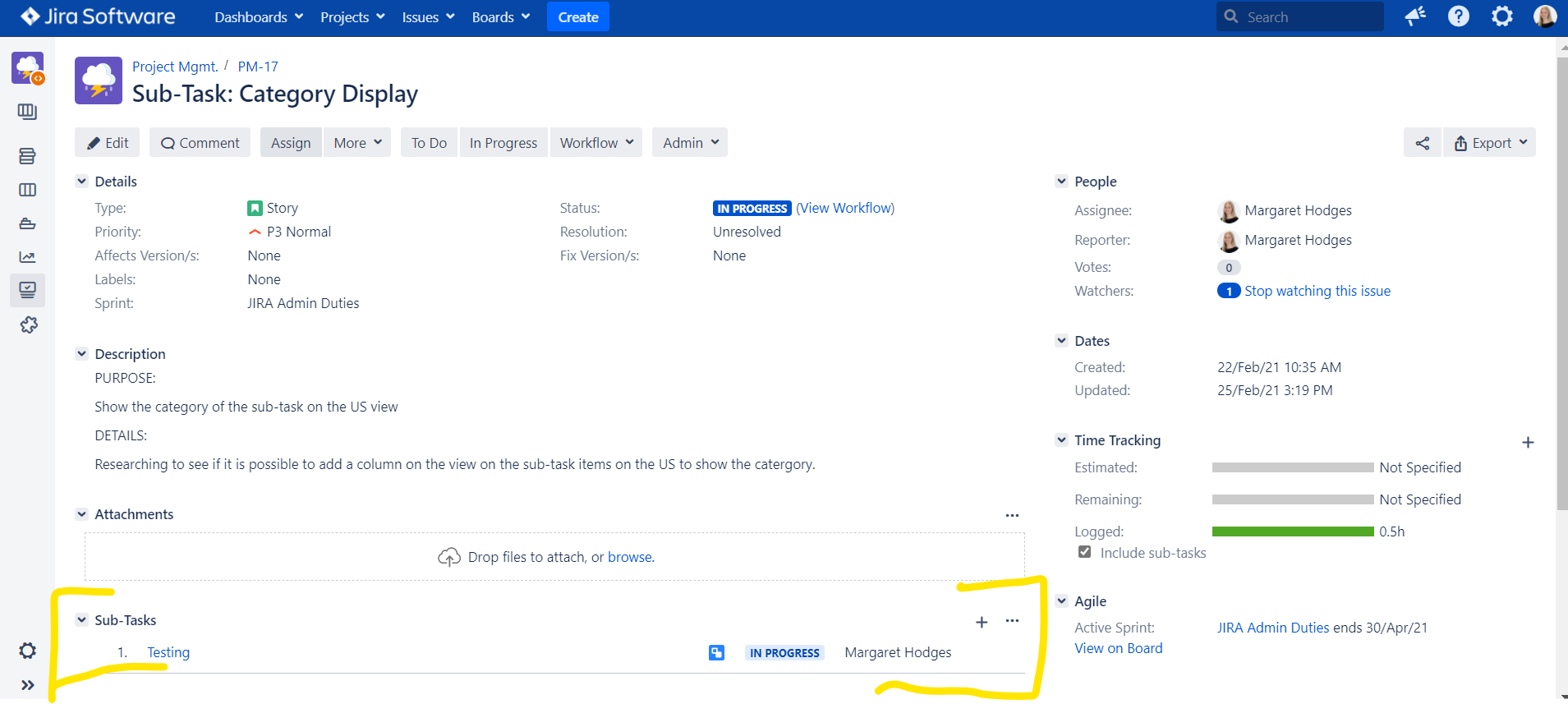 Screenshot of Issue Detail screen.png Screenshot of Issue Detail screen.png