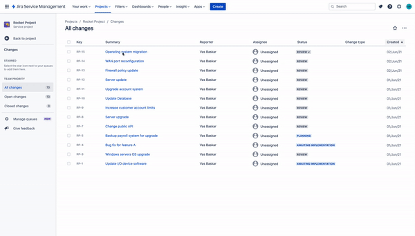 Schedule changes from the issue view.gif Schedule changes from the issue view.gif