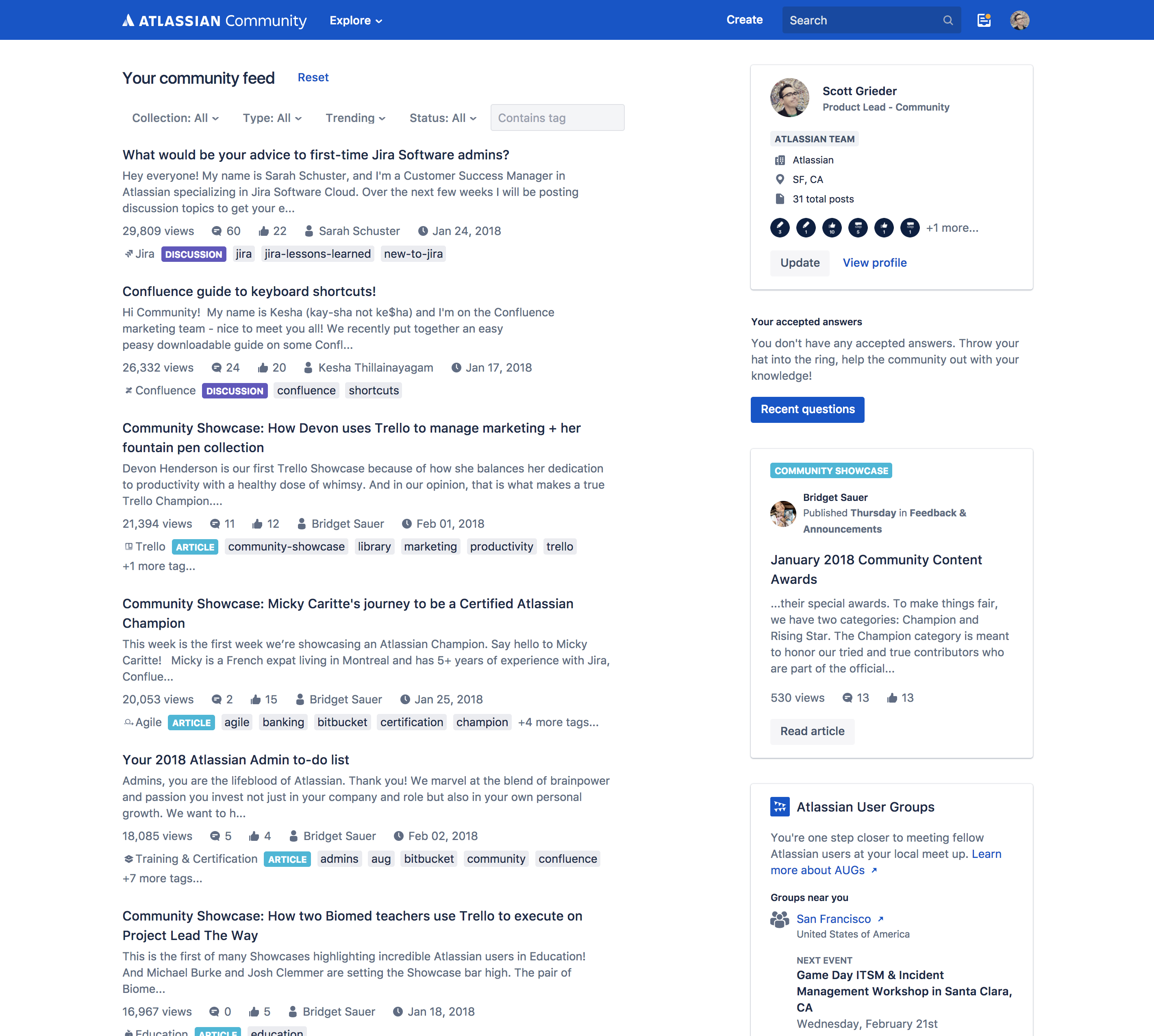 Atlassian Community member homepage.png Atlassian Community member homepage.png