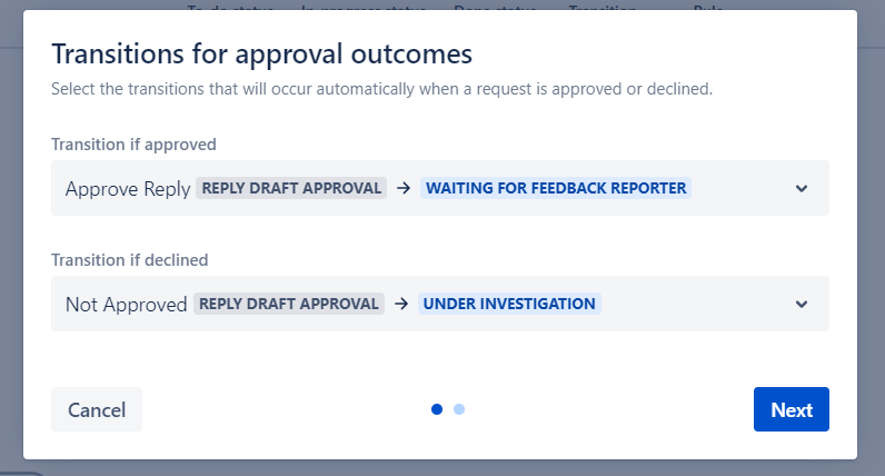 reply draft approval approval setup window 1.PNG reply draft approval approval setup window 1.PNG
