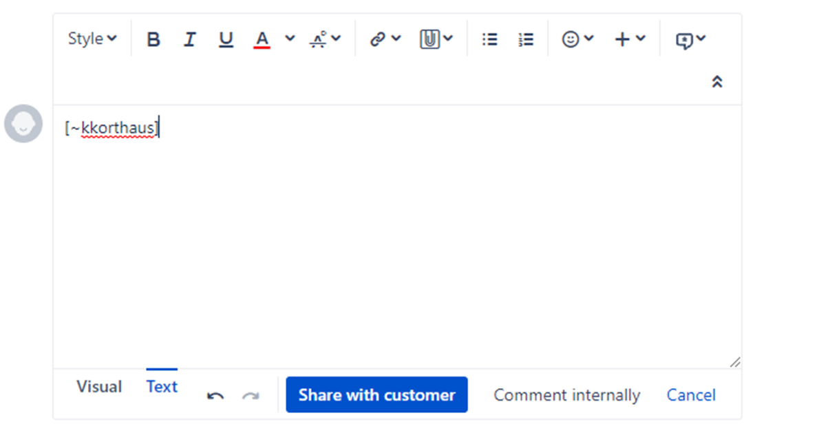 2 - Jira - User comment before submitting.png 2 - Jira - User comment before submitting.png