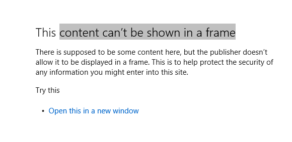 Customer Portal - Frame Error.PNG Customer Portal - Frame Error.PNG