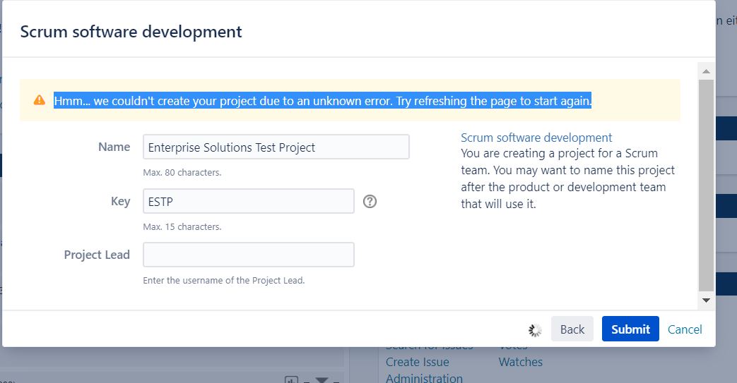Jira error.JPG Jira error.JPG