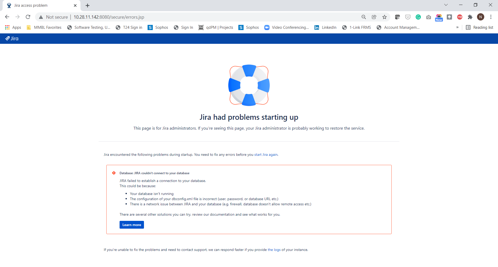 Database JIRA error.png Database JIRA error.png