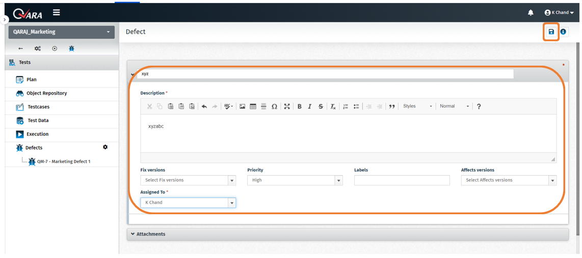 An Overview of Testcases and Defects in QARAJ Add-On 11.png An Overview of Testcases and Defects in QARAJ Add-On 11.png