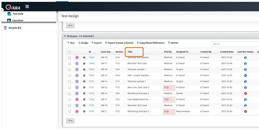 An Overview of Testcases and Defects in QARAJ Add-On 6.png An Overview of Testcases and Defects in QARAJ Add-On 6.png