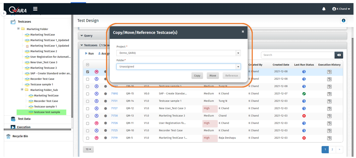 An Overview of Testcases and Defects in QARAJ Add-On 5.png An Overview of Testcases and Defects in QARAJ Add-On 5.png