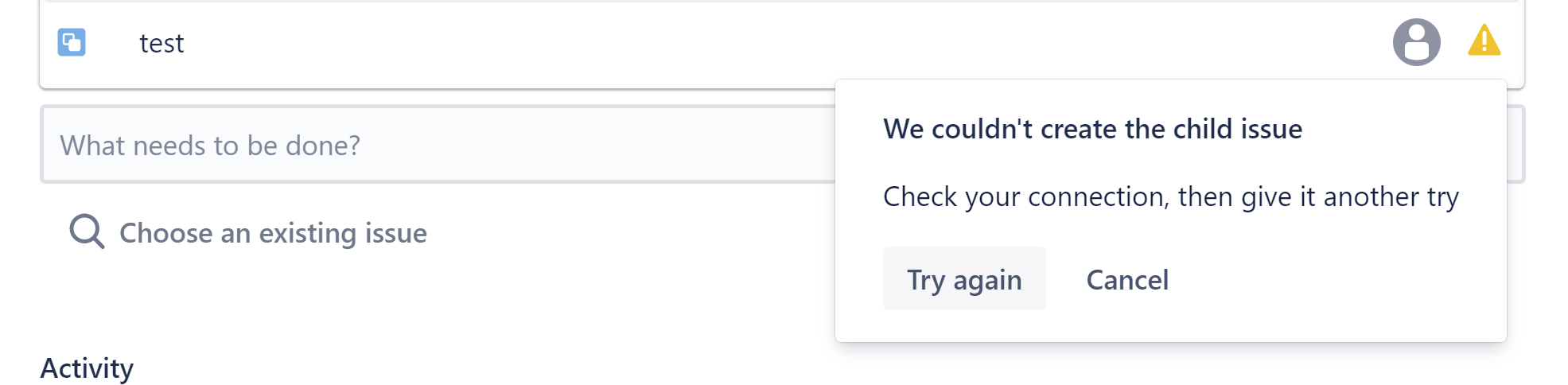 Jira issue.PNG Jira issue.PNG