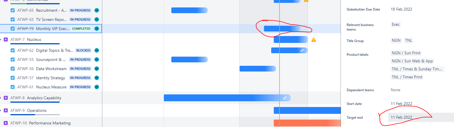 example of no due date shown on roadmap.PNG example of no due date shown on roadmap.PNG