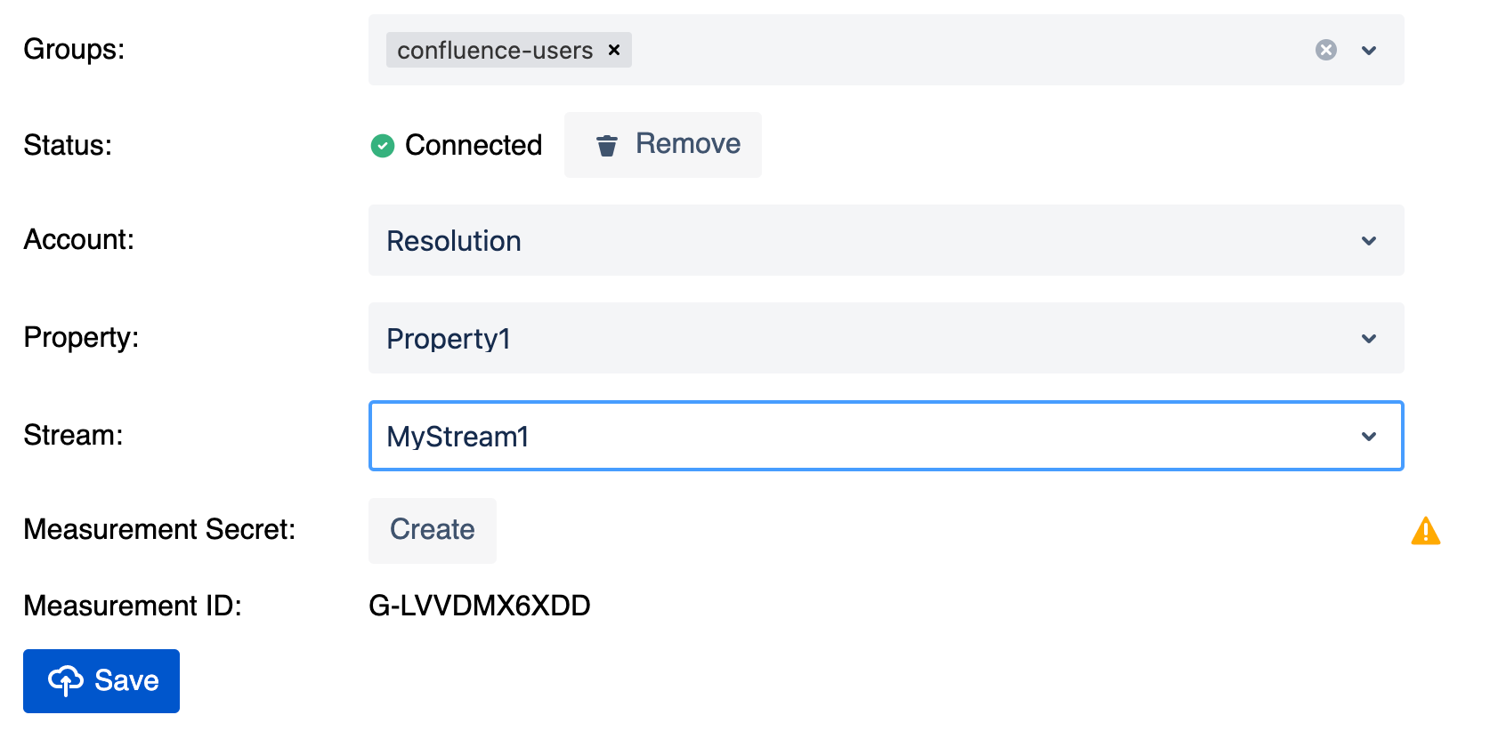 setting up google analytics for confluence.png setting up google analytics for confluence.png