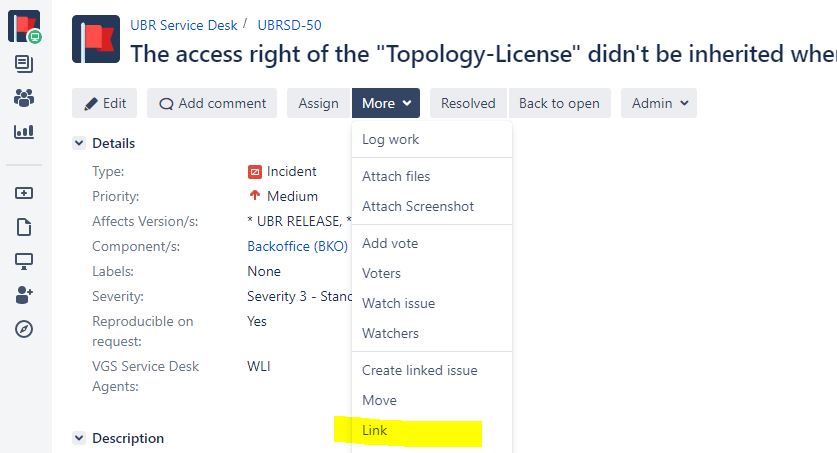 1. Retrieve issue in SD agent portal.JPG 1. Retrieve issue in SD agent portal.JPG