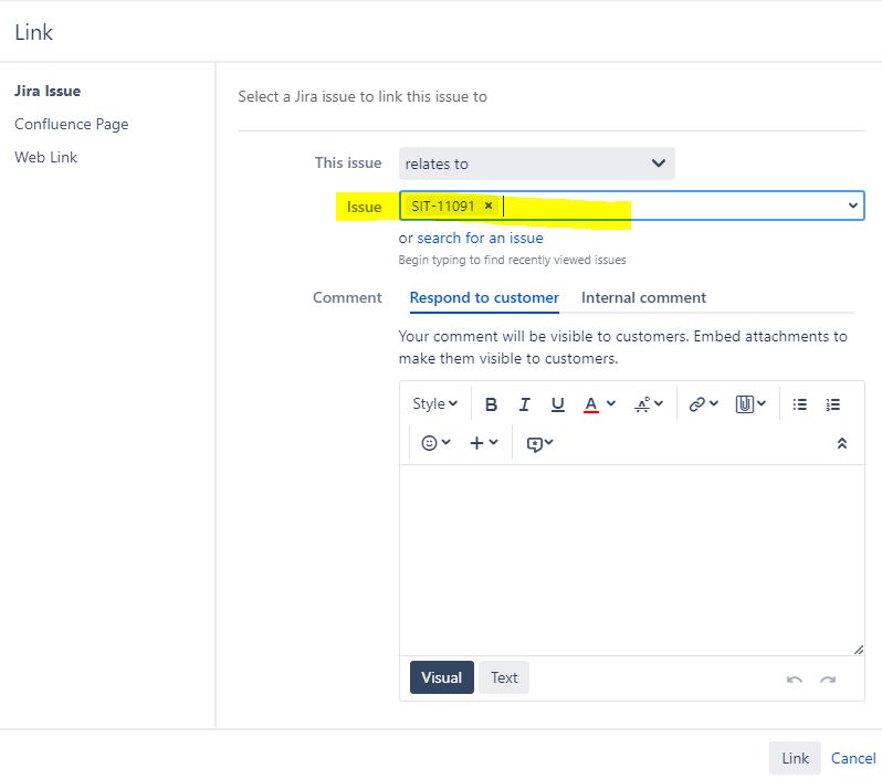 2. add the related issue and Link.JPG 2. add the related issue and Link.JPG