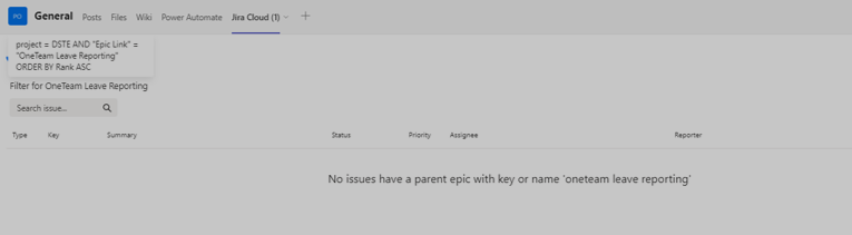 Teams no issues same filter.PNG Teams no issues same filter.PNG