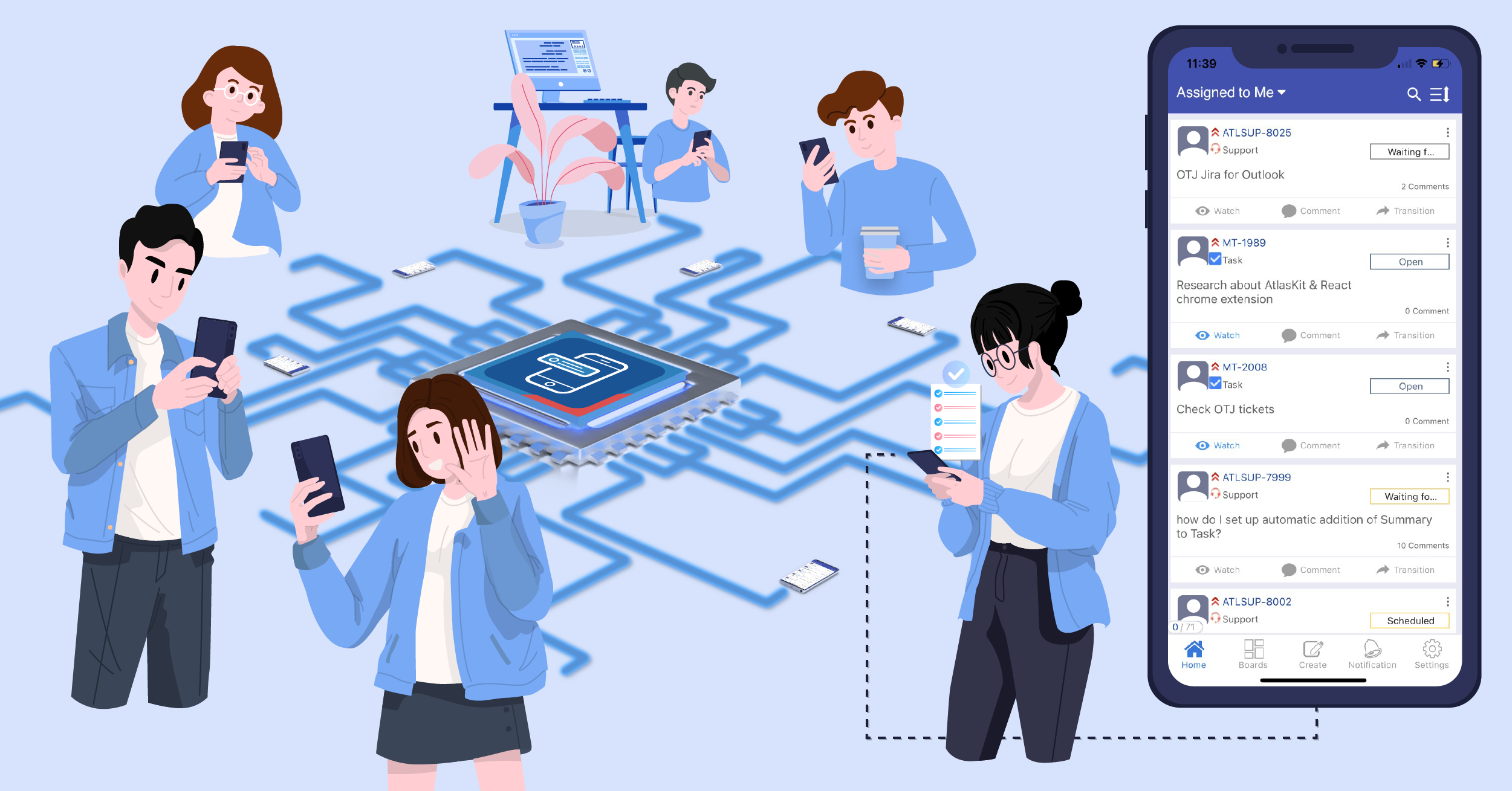 agile team on a Jira mobile app.png agile team on a Jira mobile app.png