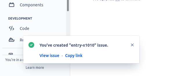 2022-03-27-issue-created-message.png 2022-03-27-issue-created-message.png