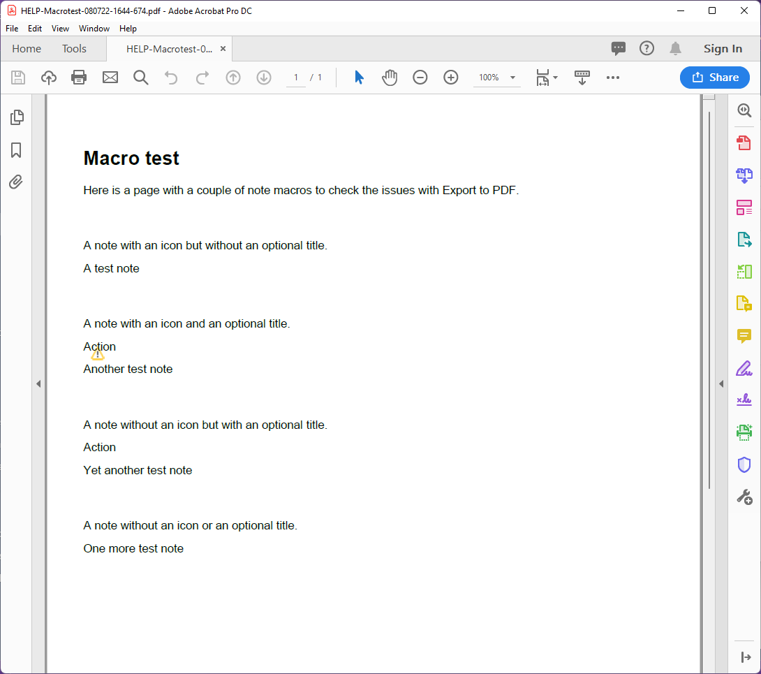 Confluence Server and Data page with Note macros exported to PDF.png Confluence Server and Data page with Note macros exported to PDF.png