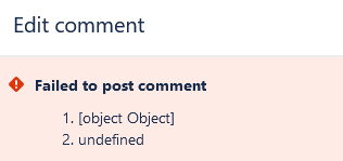failed to post comment.png failed to post comment.png