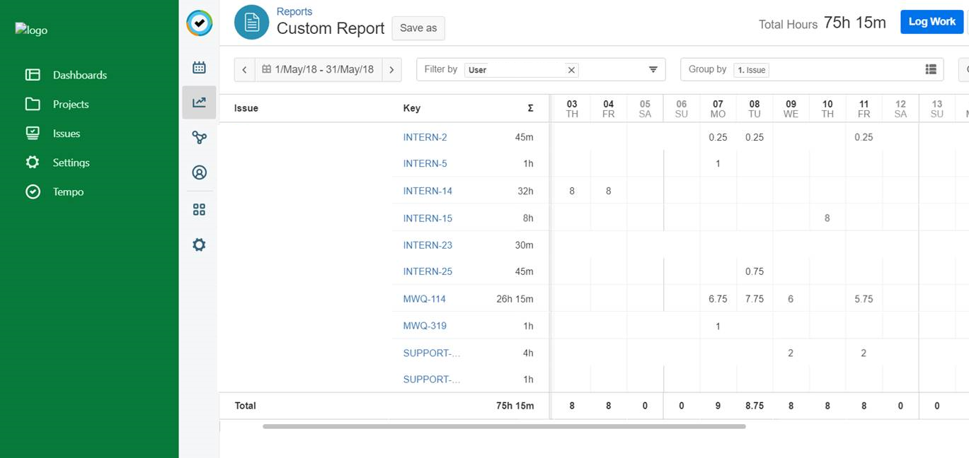 JIRA timesheet view 1.png JIRA timesheet view 1.png