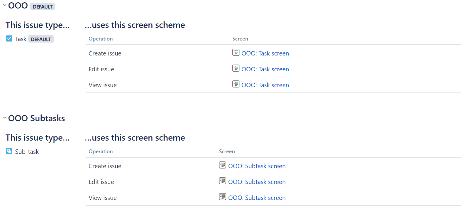 OOO2_Issue_Type_Screen_Scheme.png OOO2_Issue_Type_Screen_Scheme.png