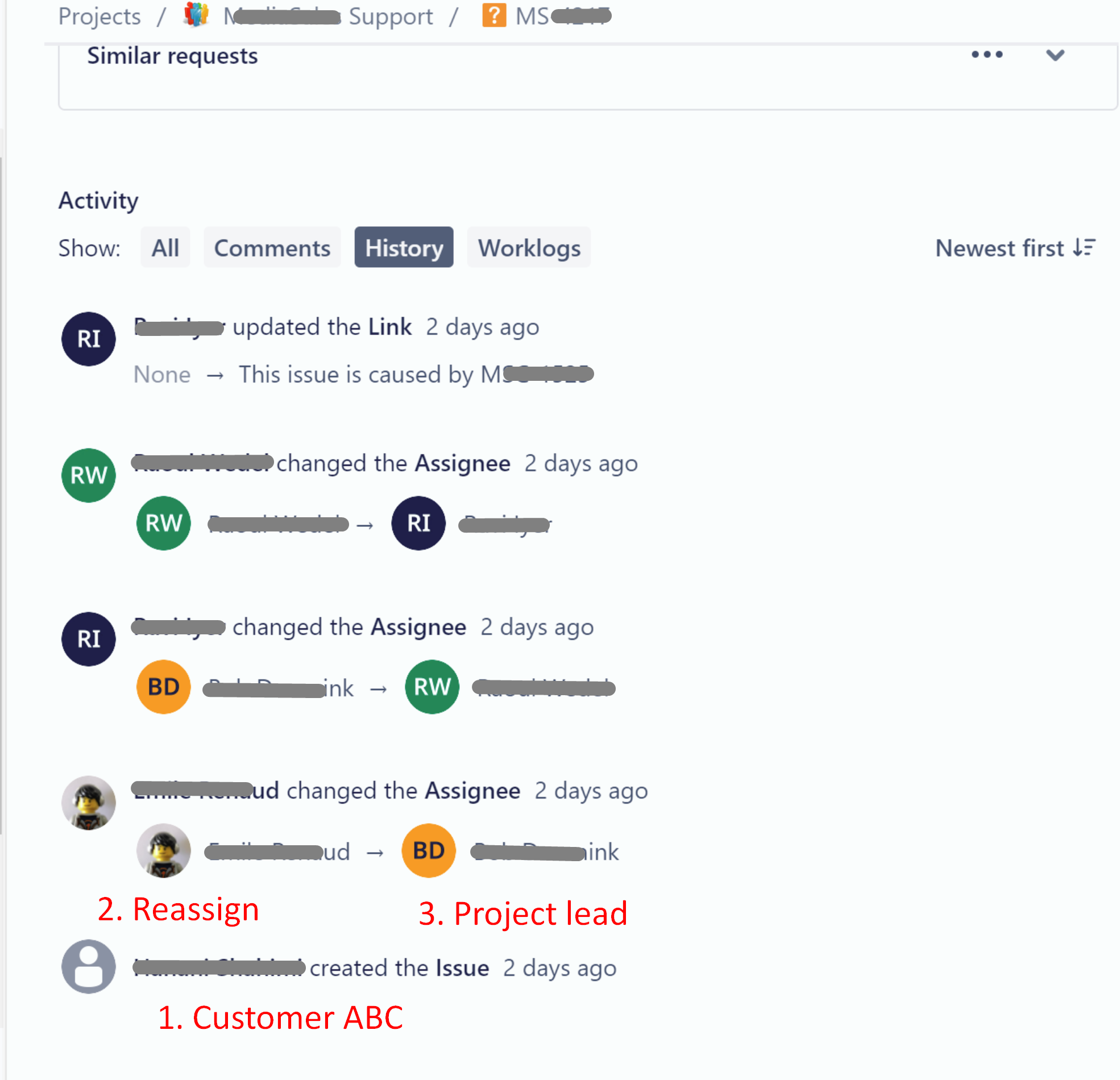 Incorrect auto assign to non project lead 1.png Incorrect auto assign to non project lead 1.png