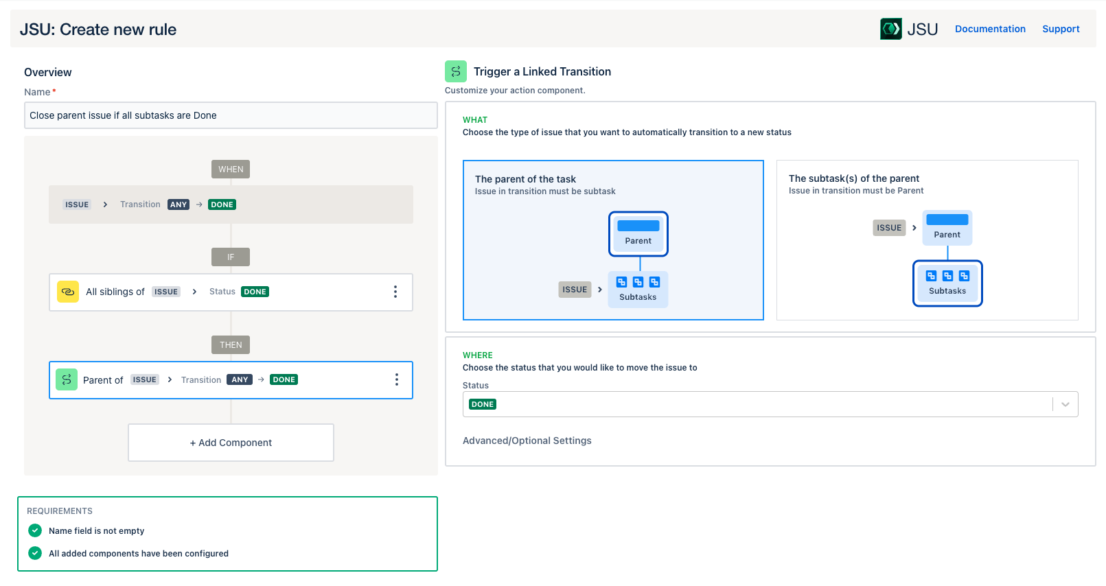 JSU offers a visual, intuitive approach to configuring workflow rules.png JSU offers a visual, intuitive approach to configuring workflow rules.png