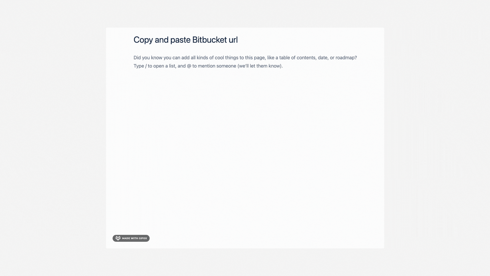 Confluence Doc Example insert bitbucket content directly into confluence document - Atlassian