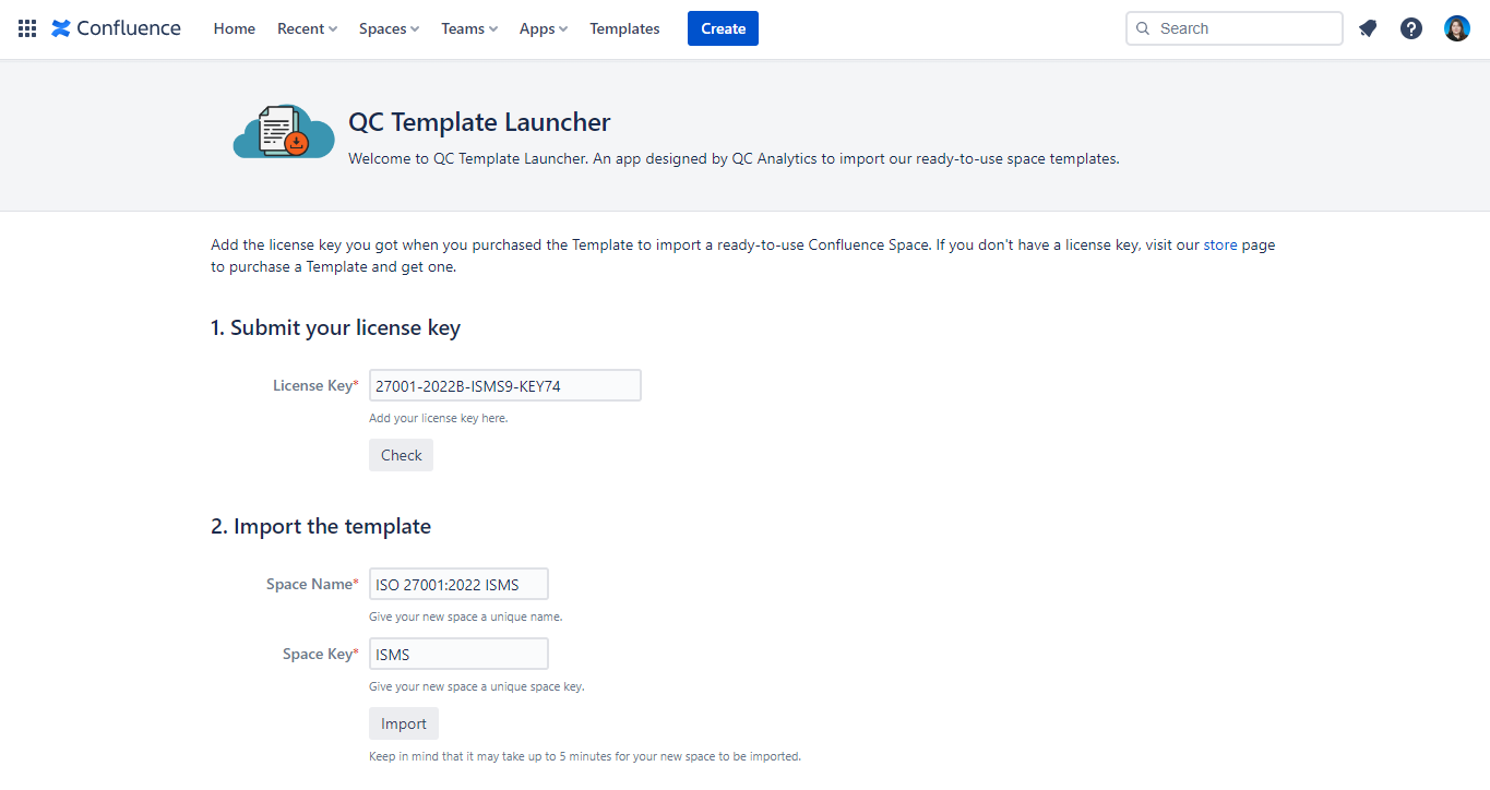 qc template launcher import space.png qc template launcher import space.png