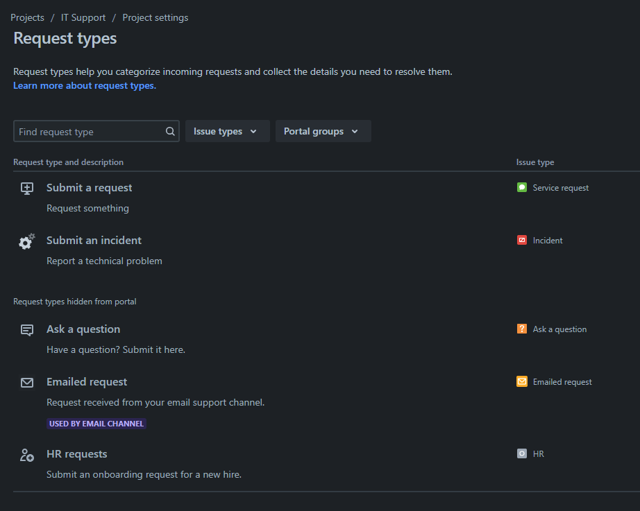 2023-08-30 16_44_44-IT Support - Request types - Service project - Enery IT Support and 77 more page.png 2023-08-30 16_44_44-IT Support - Request types - Service project - Enery IT Support and 77 more page.png