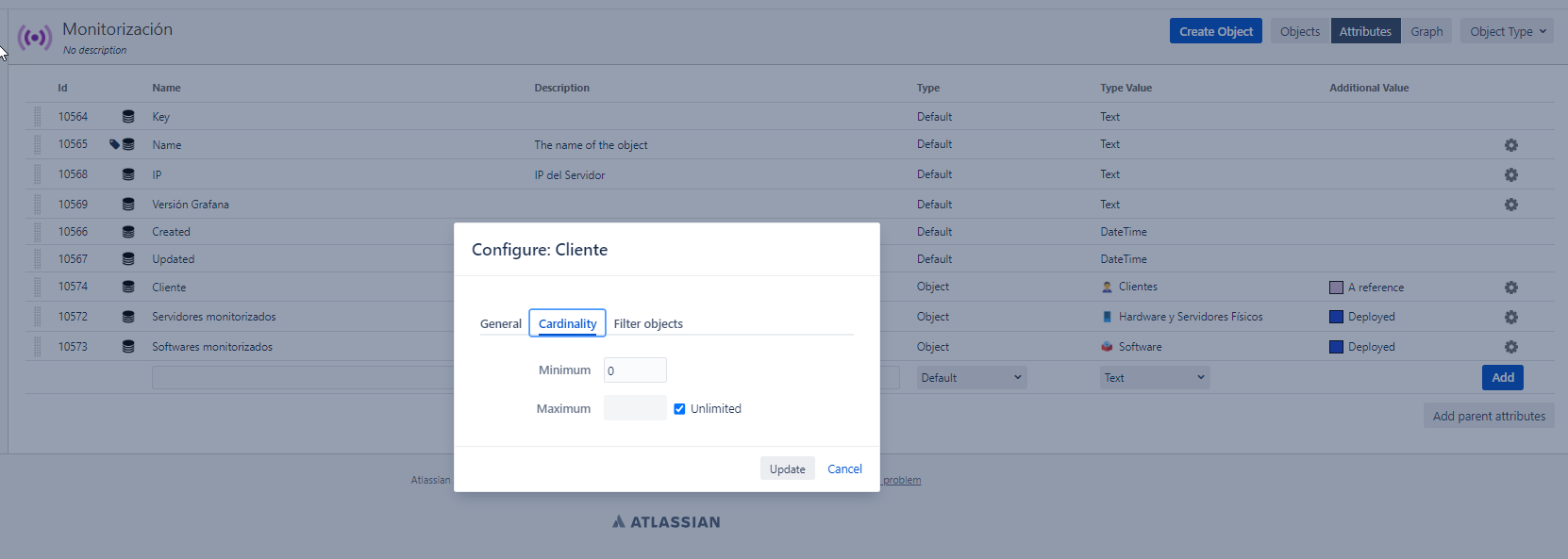 Object attribute Cliente Multiple.png Object attribute Cliente Multiple.png