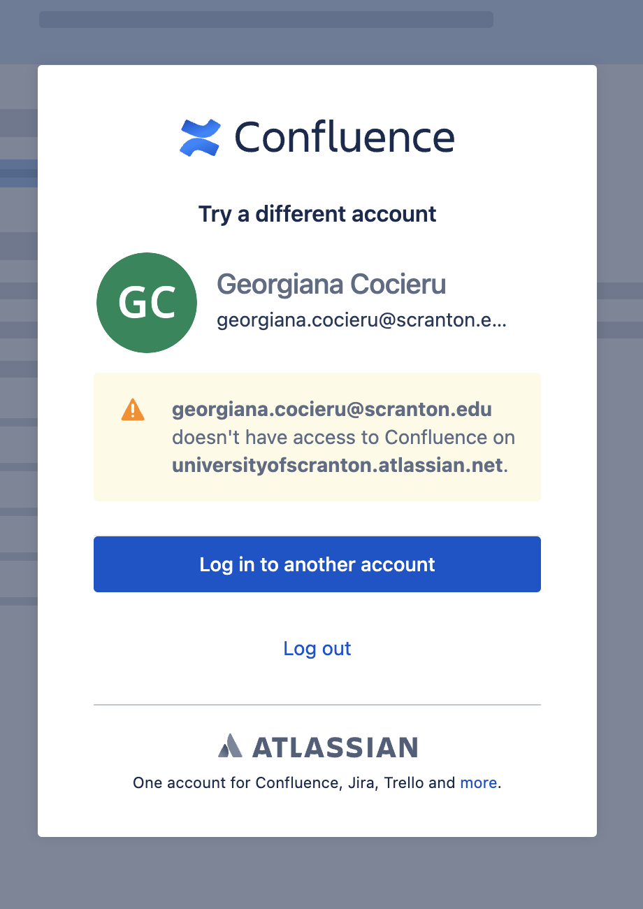 Knowledge Base (Confluence) error message.png Knowledge Base (Confluence) error message.png