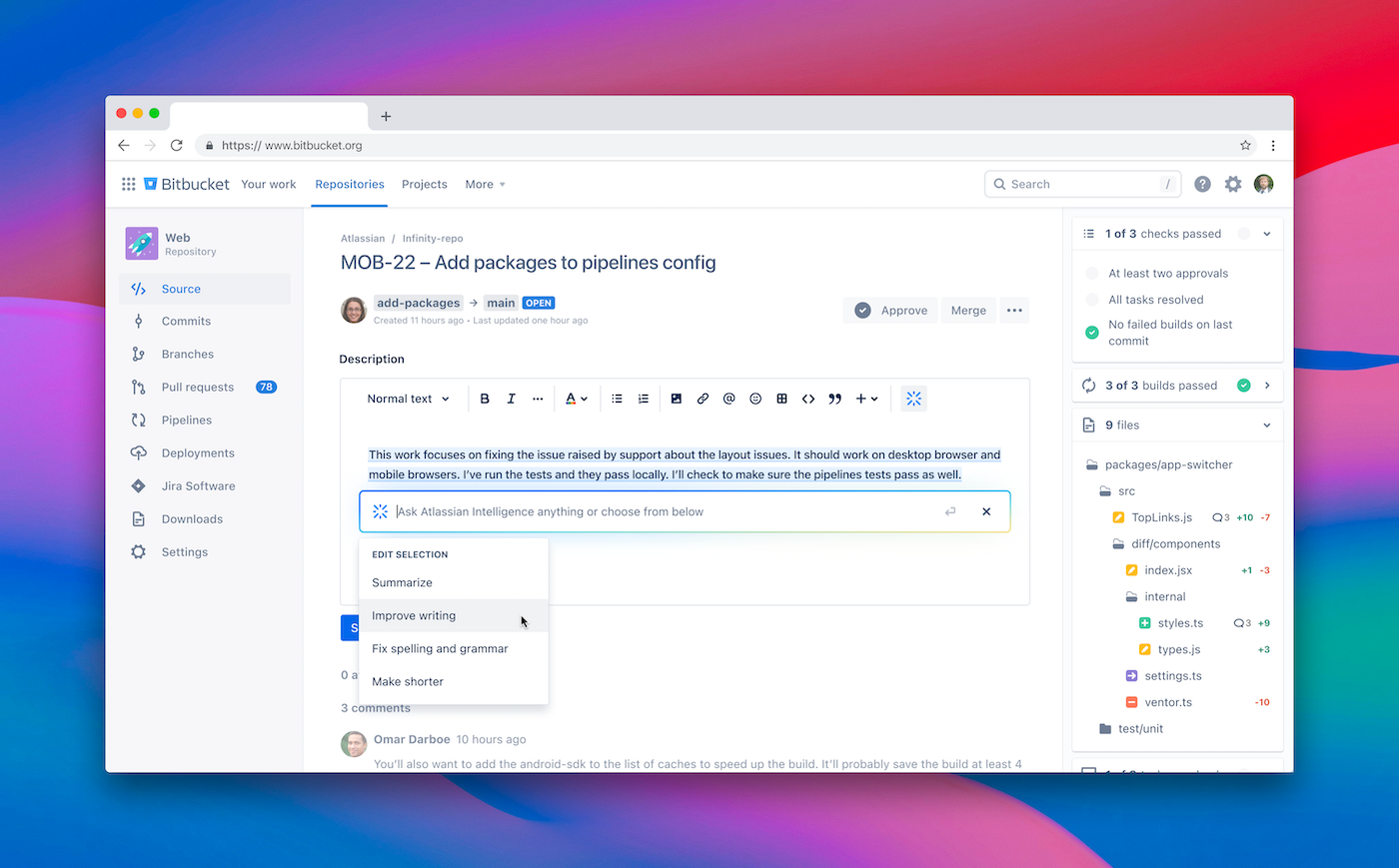 ai in bitbucket pull request.png ai in bitbucket pull request.png