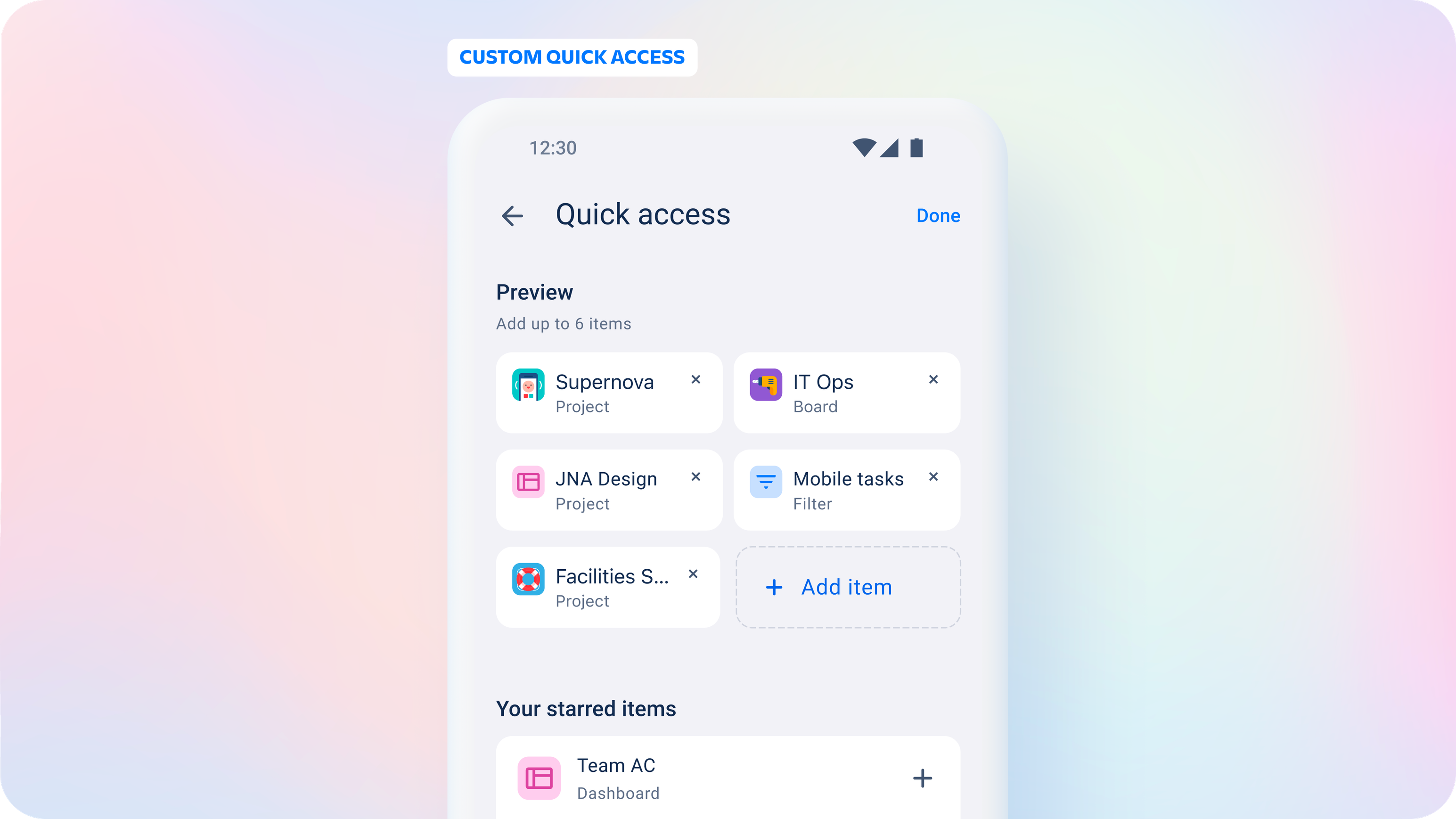 Edit mode Quick Access Jira Mobile.png Edit mode Quick Access Jira Mobile.png