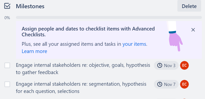 Checklist with due dates and assignment.PNG Checklist with due dates and assignment.PNG