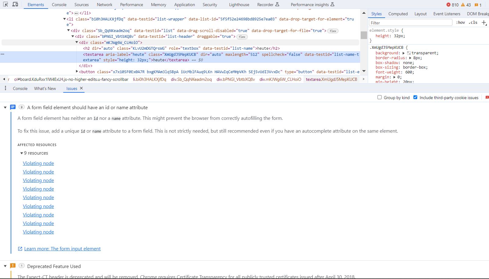trello board input error.JPG trello board input error.JPG