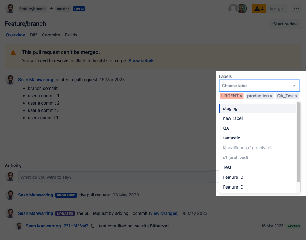 Labels in Pull Request.png Labels in Pull Request.png