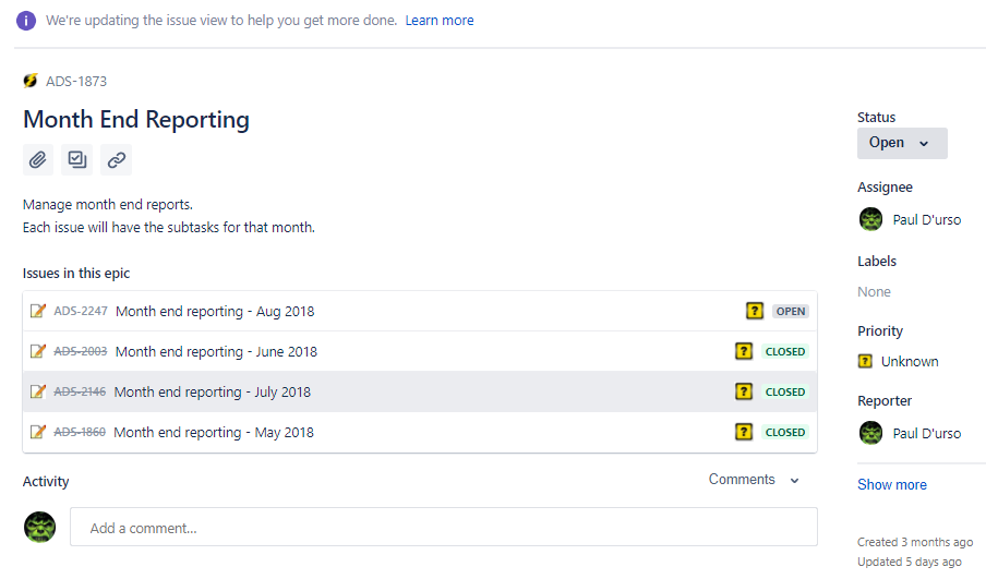 New issues in epic view_20180904.png New issues in epic view_20180904.png