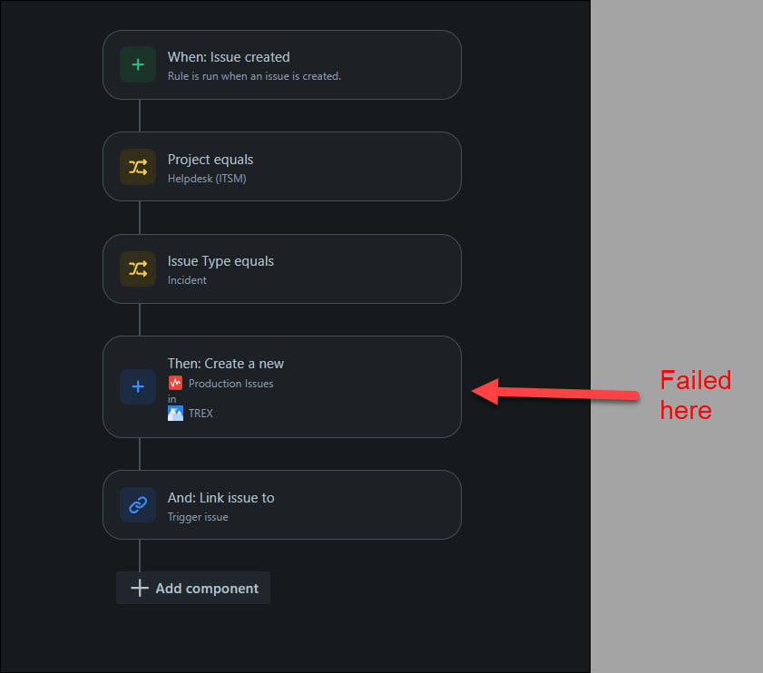 Automation rules - failed.jpg Automation rules - failed.jpg