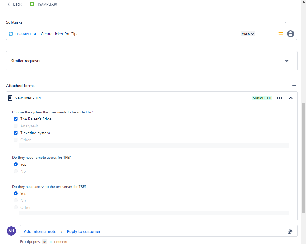 Answers to form in Admin ticket.png Answers to form in Admin ticket.png