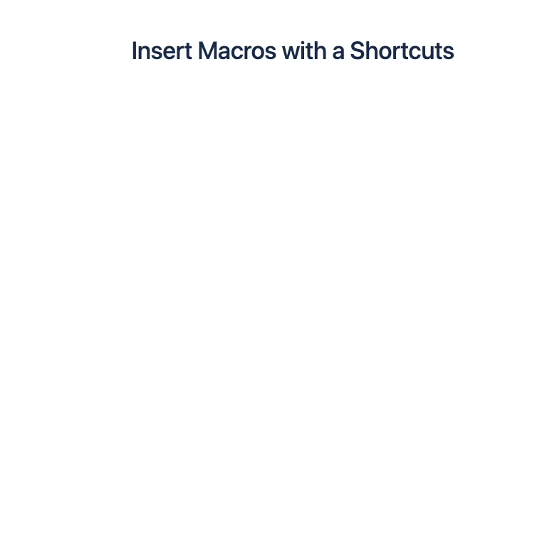 confluence macro insert with shortcut.gif confluence macro insert with shortcut.gif
