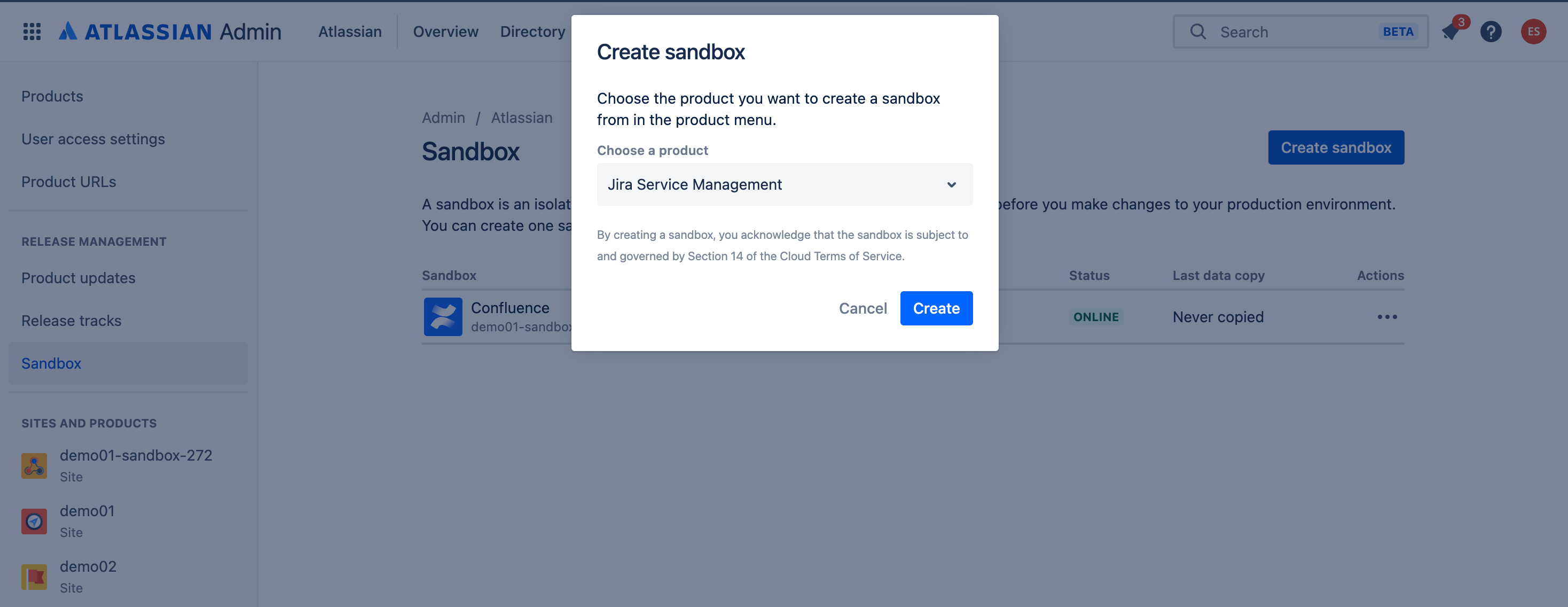 Create sandbox page.png Create sandbox page.png