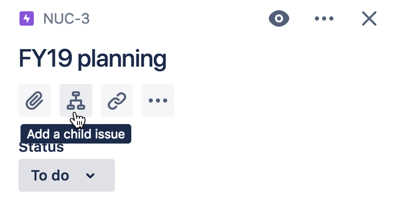 Add a child issue.png Add a child issue.png