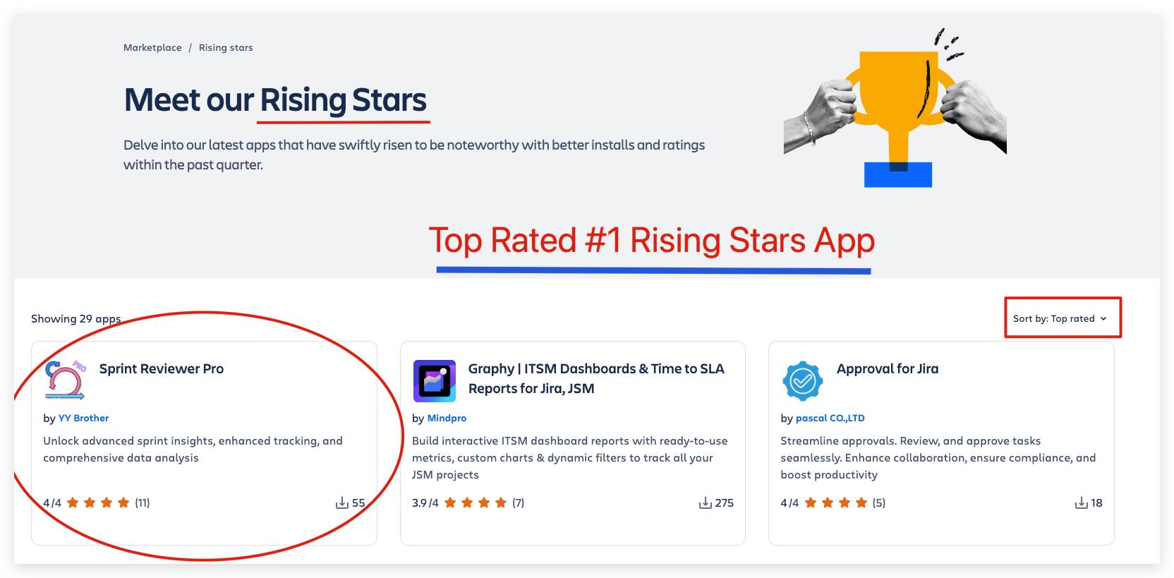 Top Rated #1 App - Sprint Reviewer.jpg Top Rated #1 App - Sprint Reviewer.jpg