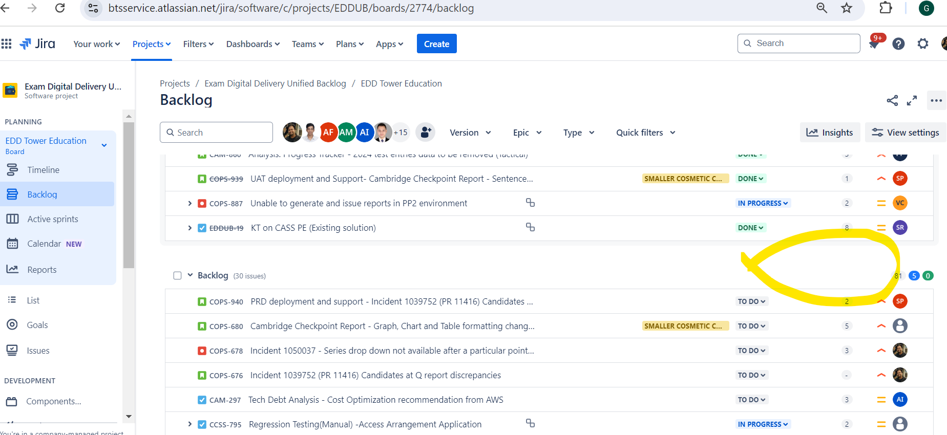 Missing Create sprint button screenshot.png Missing Create sprint button screenshot.png