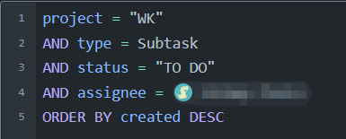 JQL By Assignee.png JQL By Assignee.png