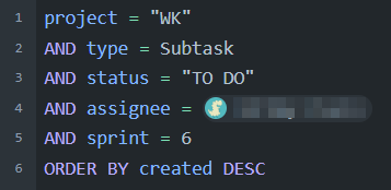JQL By Assignee By Sprint.png JQL By Assignee By Sprint.png