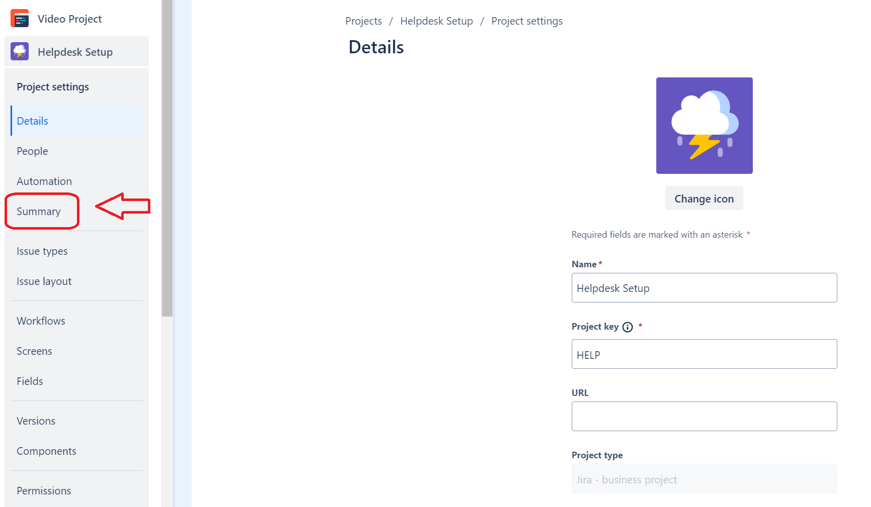 Project Settings Summary.png Project Settings Summary.png