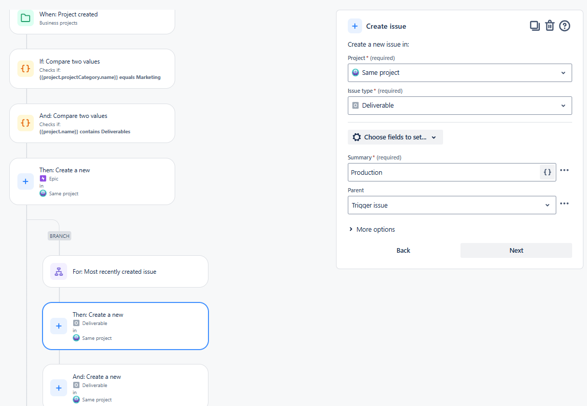 Automation Rule to create Epic and issues when a project is created.png Automation Rule to create Epic and issues when a project is created.png